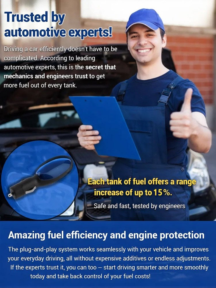 Plug & Play Fuel Saver Pro | Boost Mileage by 15% Instantly