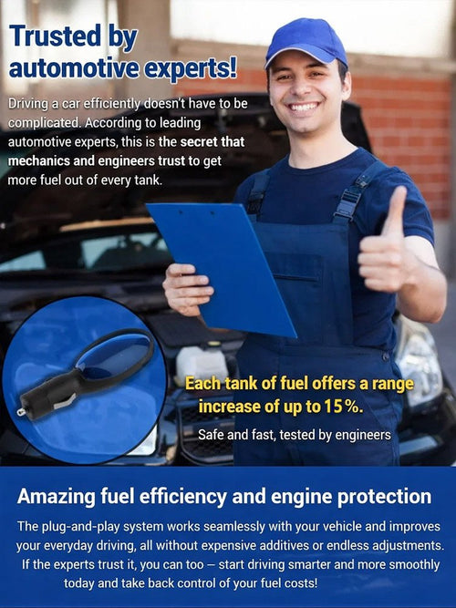 Plug & Play Fuel Saver Pro | Boost Mileage by 15% Instantly