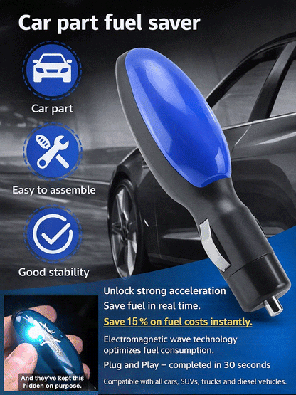 Plug & Play Fuel Saver Pro | Boost Mileage by 15% Instantly