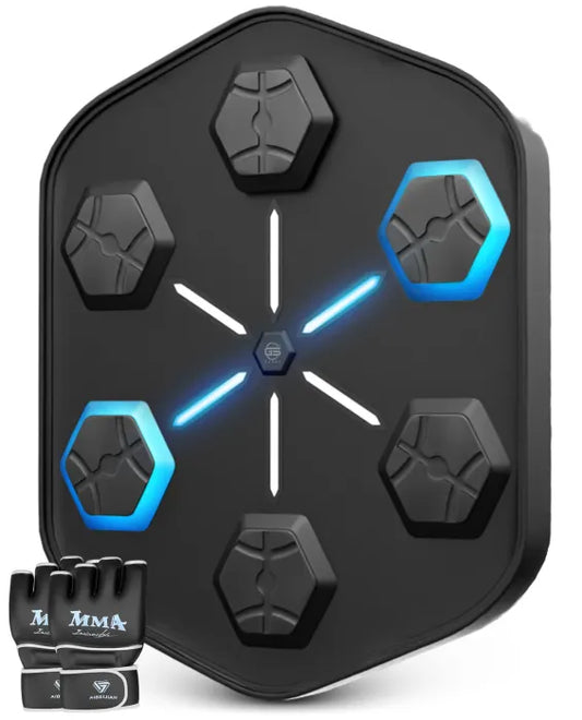 Smart Music Boxing Machine with Bluetooth & Dynamic LED Targets