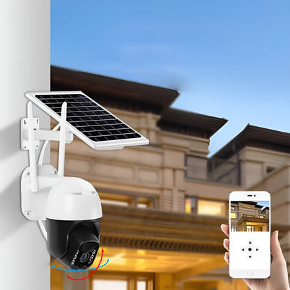 Smart Wireless Solar Security Camera (100% Wire-Free)