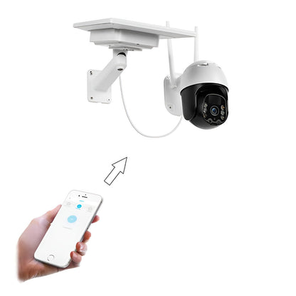 Smart Wireless Solar Security Camera (100% Wire-Free)