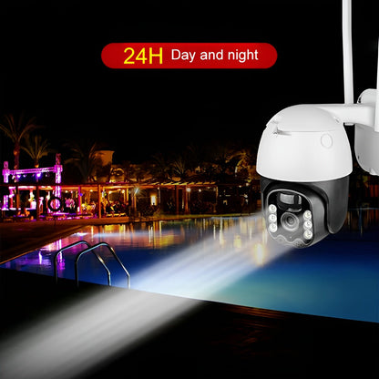 Smart Wireless Solar Security Camera (100% Wire-Free)