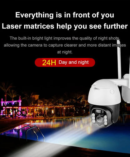 Smart Wireless Solar Security Camera (100% Wire-Free)